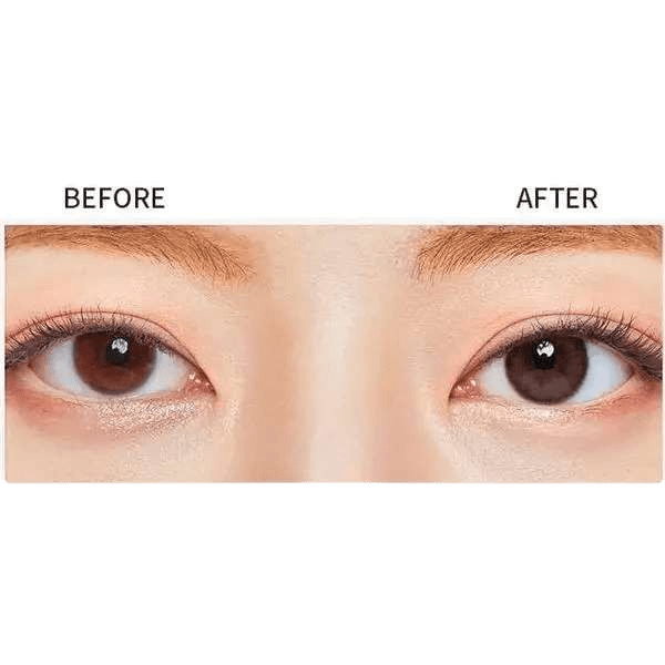 Olens ViVi Ring 1Day Choco (10p) — contact lens appearance comparison