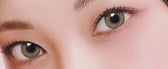 Romantea Betty Ash Brown Toric colored contact lens, 13.7mm graphic diameter, 3-6 Months wear