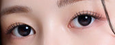 Romantea Bubbly Candy Chacoal Gray colored contact lens, 13.9mm graphic diameter, Monthly wear