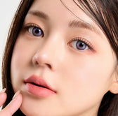 Romantea Bubbly Candy Purple Violet Toric colored contact lens, 13.9mm graphic diameter, 3-6 Months wear