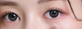 Romantea Smoky Gray Toric colored contact lens, 13.9mm graphic diameter, 3-6 Months wear
