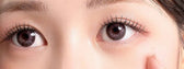 Romantea Smoky Pink Toric colored contact lens, 13.8mm graphic diameter, 3-6 Months wear