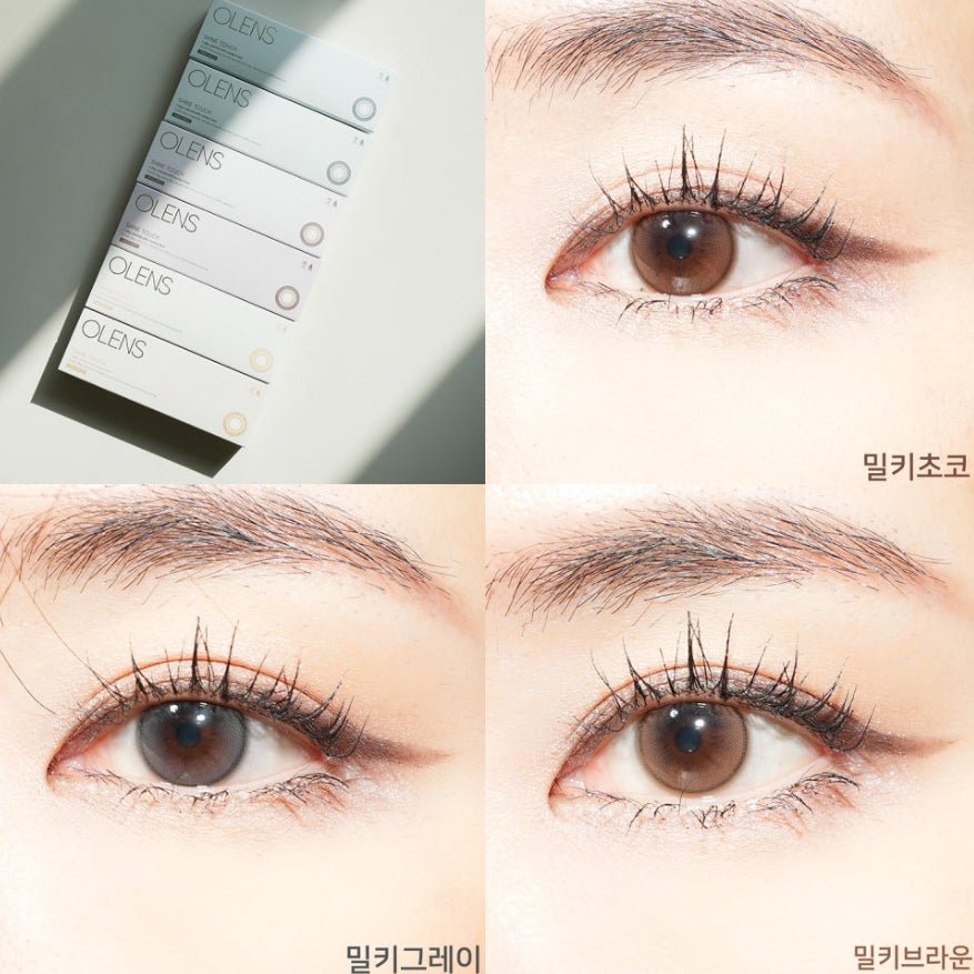 Shine Touch Milky 1Day Choco (20p) colored contact lens, 12.7mm graphic diameter, Daily wear