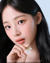 Shine Touch Milky 1Day Gray (20p) colored contact lens, 12.7mm graphic diameter, Daily wear
