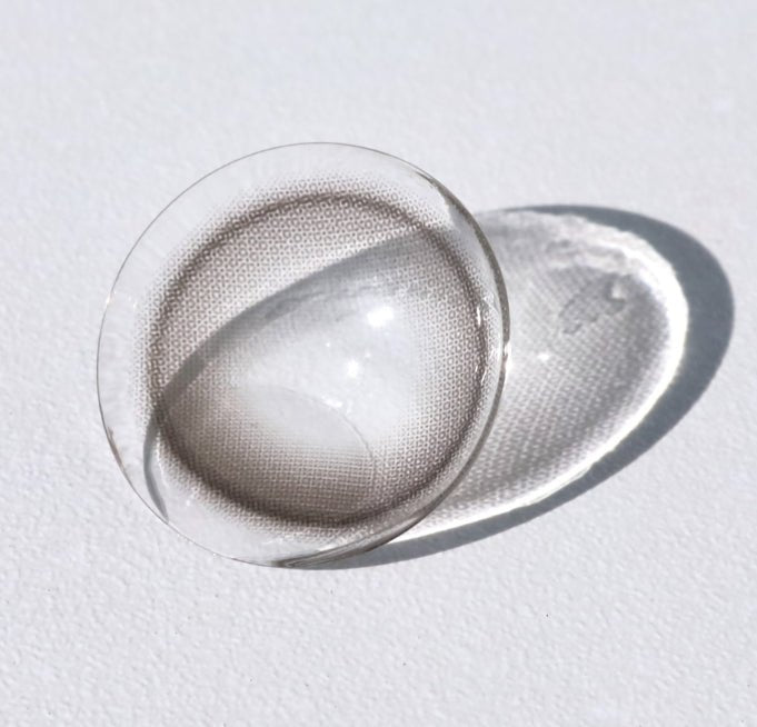 Shine Touch Milky 1Day Gray (20p) colored contact lens, 12.7mm graphic diameter, Daily wear