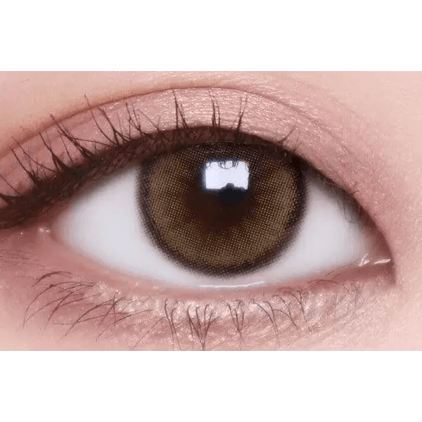 Olens ViVi Ring 1Day Beige (10p) colored contact lens, 13.8mm graphic diameter, Daily wear