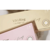 Olens ViVi Ring 1Day Beige (10p) — model portrait showing the contact lens look