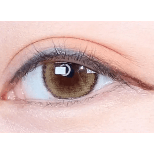 Olens ViVi Ring 1Day Beige (10p) colored contact lens, 13.8mm graphic diameter, Daily wear