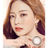 Olens ViVi Ring 1Day Brown (10p) — model portrait showing the contact lens look