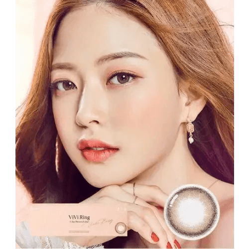 Olens ViVi Ring 1Day Brown (10p) colored contact lens, 13.2mm graphic diameter, Daily wear