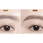 Olens ViVi Ring 1Day Brown (10p) — both eyes wearing the contact lenses