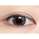 Olens ViVi Ring 1Day Pink (10p) — single-eye close-up showing the contact lens appearance