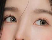 LensTown 1Day Odd I's Soft brown (10p) colored contact lens, 13.0mm graphic diameter, Daily wear