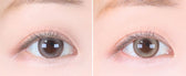 LensTown 1Day Odd I's Soft brown (10p) colored contact lens, 13.0mm graphic diameter, Daily wear