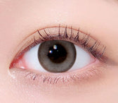 LensTown 1Day Odd I's Soft Gray (10p) colored contact lens, 13.0mm graphic diameter, Daily wear