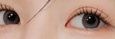 LensTown 1Day Odd I's Soft Gray (10p) colored contact lens, 13.0mm graphic diameter, Daily wear
