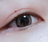 LensTown 1Day Odd I's Soft Gray (10p) colored contact lens, 13.0mm graphic diameter, Daily wear