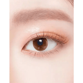 LensTown 17Again Brown — single-eye close-up showing the contact lens appearance
