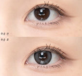 LensTown 247 Bom Gray (10p) colored contact lens, 13.4mm graphic diameter, Daily wear