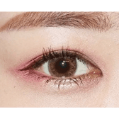 LensTown 247 Diary Brown (10p) — single-eye close-up showing the contact lens appearance