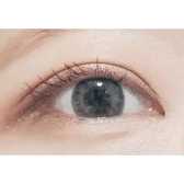 LensTown 247 Diary Gray (10p) — single-eye close-up showing the contact lens appearance