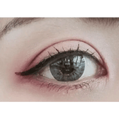 LensTown 247 Fit Gray (10p) — single-eye close-up showing the contact lens appearance