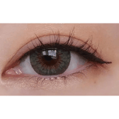 LensTown 247 Fit Green (10p) — single-eye close-up showing the contact lens appearance