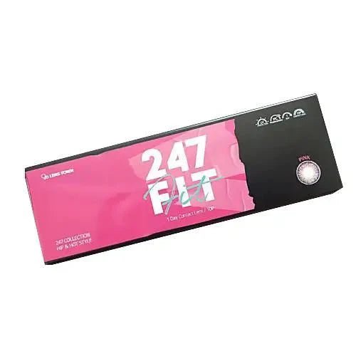 LensTown 247 Fit Pink (10p) — contact lens packaging