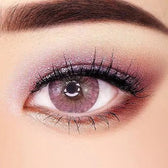 LensTown 247 Fit Pink (10p) — single-eye close-up showing the contact lens appearance