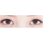 LensTown 247 With Me Gray (10p) — single-eye close-up showing the contact lens appearance