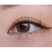 LensTown 247 With Me Olive (10p) — single-eye close-up showing the contact lens appearance