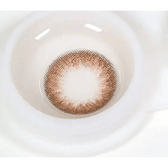 LensVery Add Brown — close-up of the contact lens design
