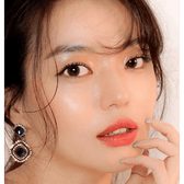 LensVery Add Choco — model portrait showing the contact lens look