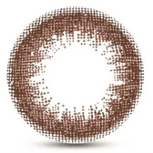 LensVery Add Choco — close-up of the contact lens design