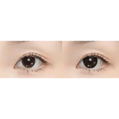 Olens And Black — both eyes wearing the contact lenses