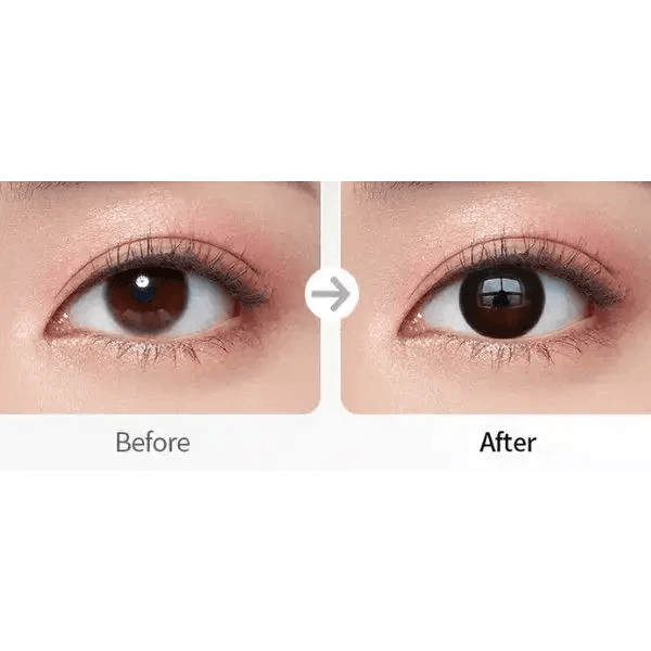 Olens And Black — contact lens appearance comparison