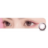 LensTown Back to Basic Macaron Pink — contact lens product information graphic