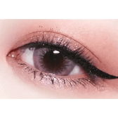 LensTown Back to Basic Street Ash Pink — single-eye close-up showing the contact lens appearance