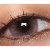 LensTown Back to Basic Street Ash Pink — single-eye close-up showing the contact lens appearance