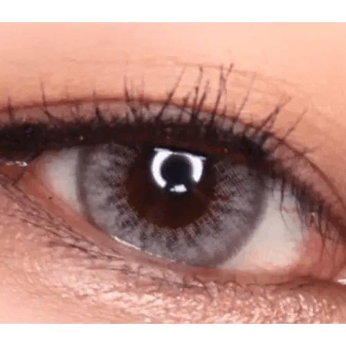 LensTown Back to Basic Street Ocean Gray colored contact lens, 14.0mm graphic diameter, 3-6 Months wear