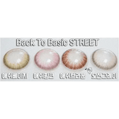 LensTown Back to Basic Street Ocean Gray — contact lens product information graphic