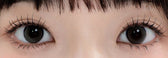 LensTown Beloved Gray colored contact lens, 12.8mm graphic diameter, Monthly wear