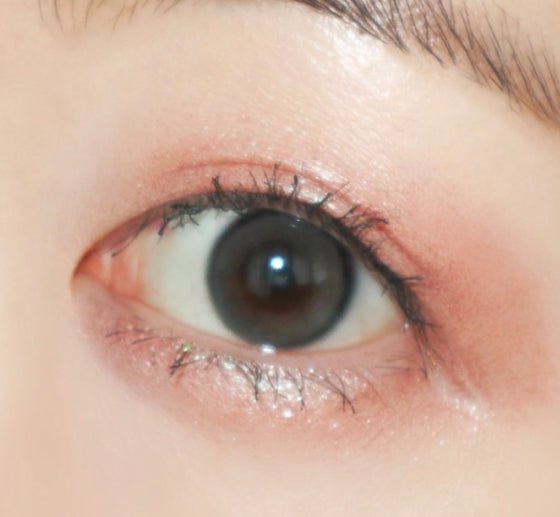LensTown Beloved Gray colored contact lens, 12.8mm graphic diameter, Monthly wear