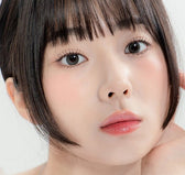 LensTown Beloved Gray colored contact lens, 12.8mm graphic diameter, Monthly wear