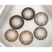 Olens Big Grang Grang Brown — contact lens product information graphic