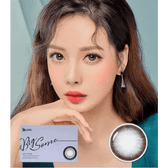 Olens Bigsome Gray — model portrait showing the contact lens look