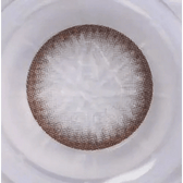 Olens Bigsome Gray — close-up of the contact lens design