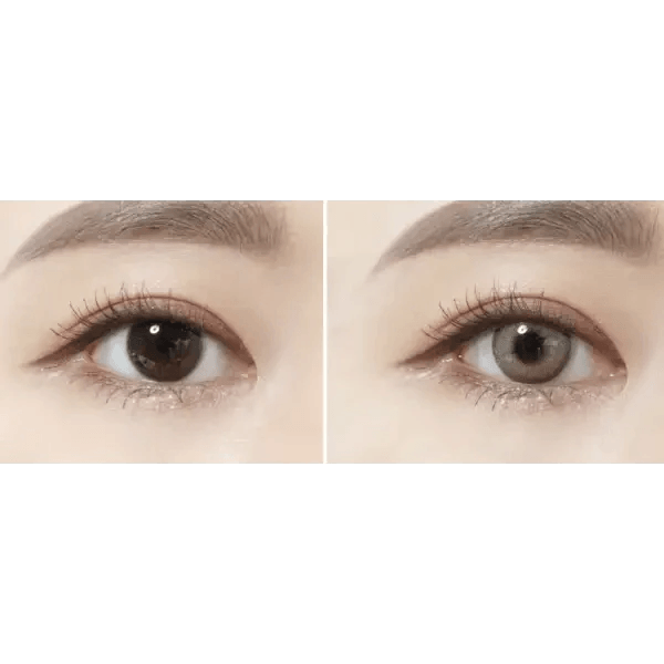 LensVery Buttercup Beige colored contact lens, 12.9mm graphic diameter, Monthly wear