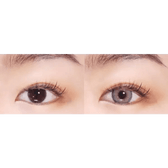 LensVery Buttercup Gray colored contact lens, 12.9mm graphic diameter, Monthly wear
