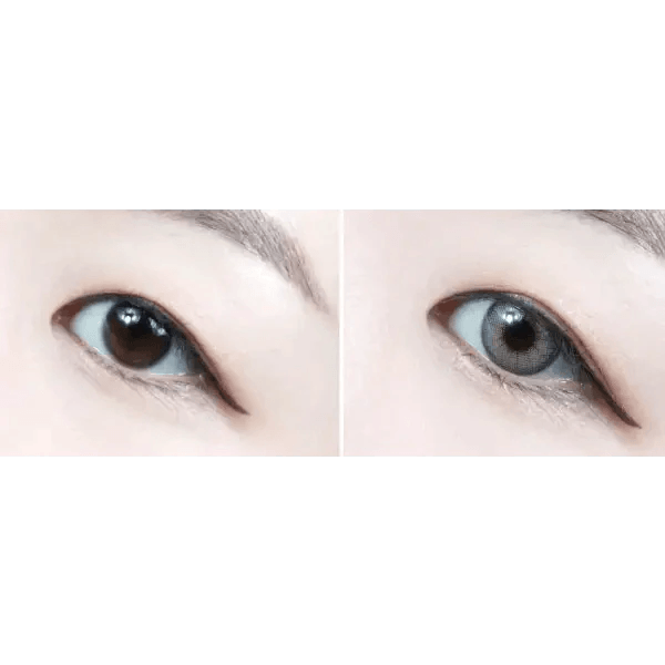 LensVery Buttercup Gray colored contact lens, 12.9mm graphic diameter, Monthly wear
